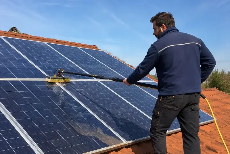 Nettoyage et entretien de panneaux solaires à Erdre-en-Anjou